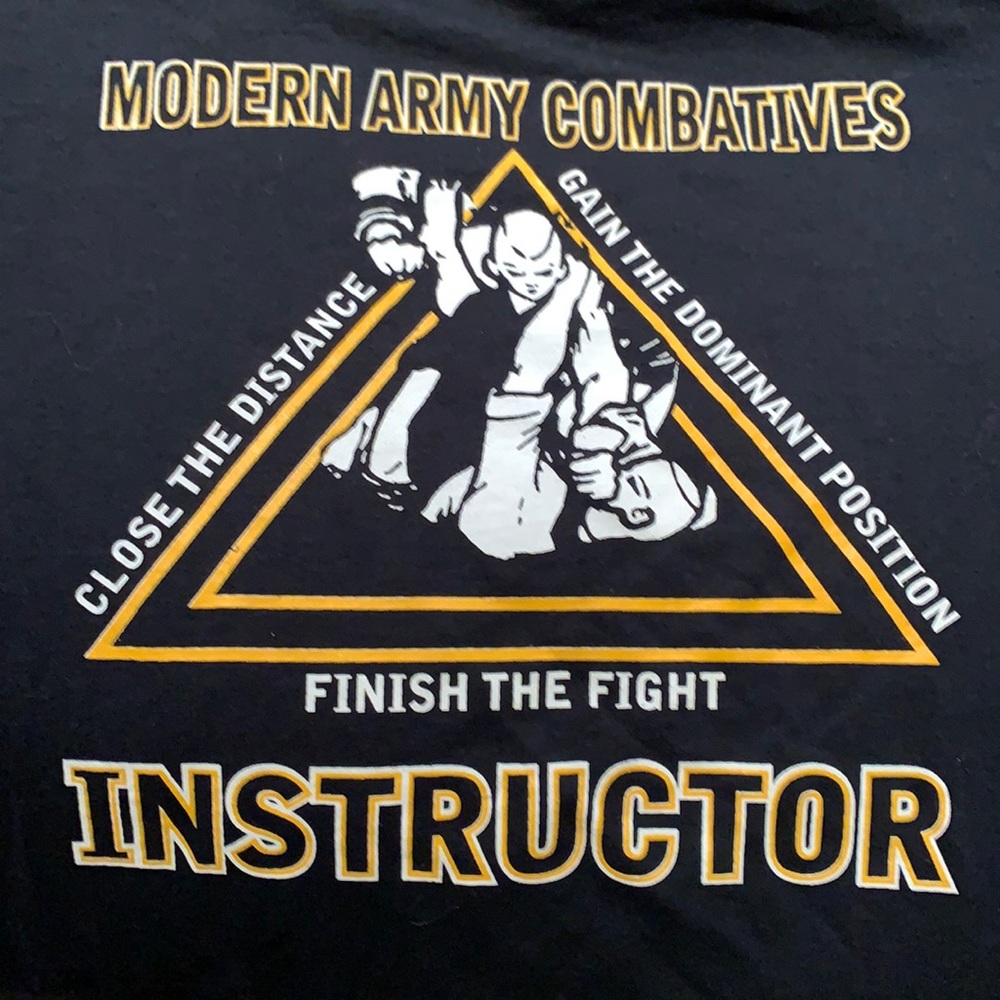 Army instructor combat t shirt